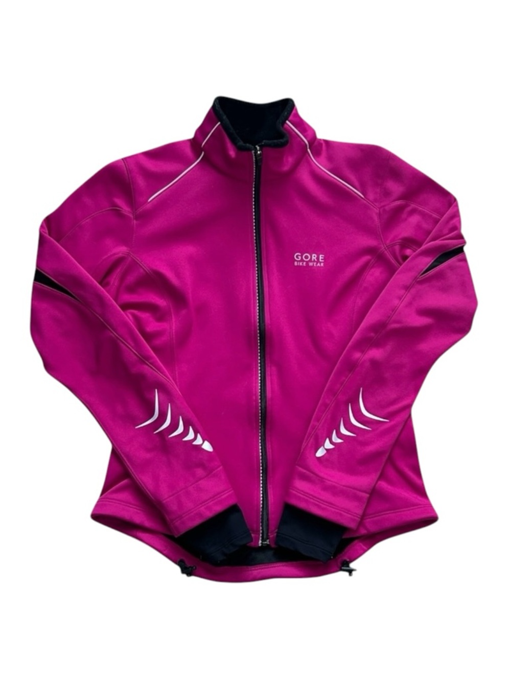 GORE Bike Wear Windstopper Jacket Medium Pink Womens Cycling Softshell